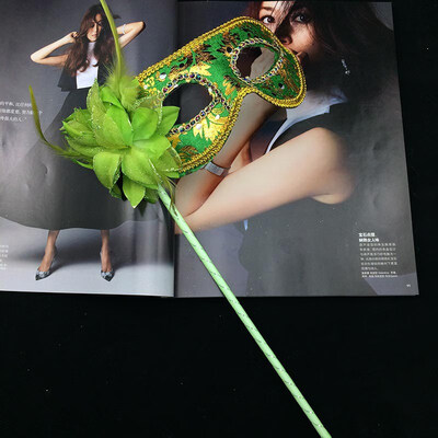 FUNNYBUNNY Flat Flower Cloth with Side Eyeliner Side Flower with A Stick Mask Halloween Mask Masquerade Masks Party Ball Mask
FUNNYBUNNY Flat Flower Cloth with Side Eyeliner Side Flower with A Stick Mask Halloween Mask Masquerade Masks Party Ball Mask