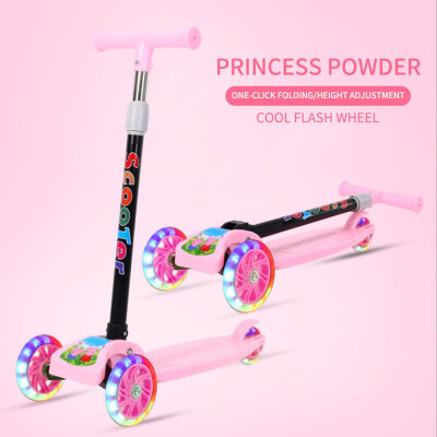 New Folding meters high Childrens scooter 2-8 years old Three-wheeled flash Skateboarding car Walker
New Folding meters high Childrens scooter 2-8 years old Three-wheeled flash Skateboarding car Walker