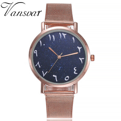 Vansvar Brand Women Watches Casual Quartz Stainless Steel Band Newv Strap Watch Analog Wrist Watch erkek kol saati 533
Vansvar Brand Women Watches Casual Quartz Stainless Steel Band Newv Strap Watch Analog Wrist Watch erkek kol saati 533