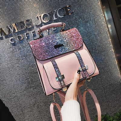 female 2018 new fashion student bags Korean sequin travel bag trend bags shoulder bag
female 2018 new fashion student bags Korean sequin travel bag trend bags shoulder bag