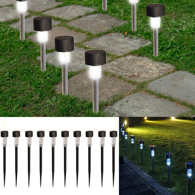 〖Follure〗10 Pack Outdoor Stainless Steel Led Solar Power Light Lawn Garden Landscape Path
〖Follure〗10 Pack Outdoor Stainless Steel Led Solar Power Light Lawn Garden Landscape Path