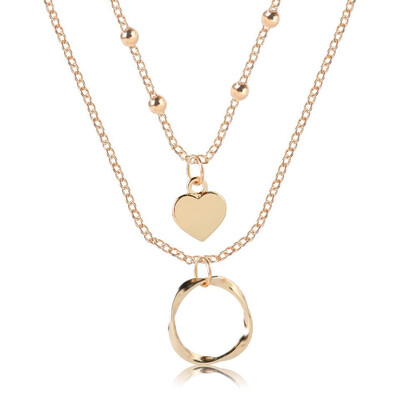 Hollow Love Pendant Necklace Gold Necklace Ms Simple Temperament Glamour OL Style Summer Costume Accessories Wedding Party
Hollow Love Pendant Necklace Gold Necklace Ms Simple Temperament Glamour OL Style Summer Costume Accessories Wedding Party