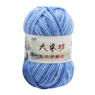 Siaonvr 1PC 50g Chunky Colorful Hand Knitting Baby Milk Cotton Crochet Knitwear Wool A
Siaonvr 1PC 50g Chunky Colorful Hand Knitting Baby Milk Cotton Crochet Knitwear Wool A