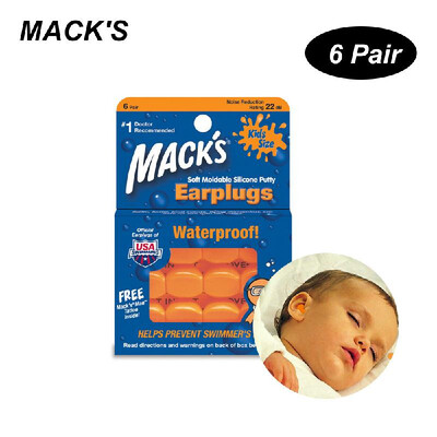 MACKS 6 Pairs Anti-noise Silicone Earplugs Professional Bathing Waterproof Swimming Earplugs Anti-firecracker Soundproof Hearing
MACKS 6 Pairs Anti-noise Silicone Earplugs Professional Bathing Waterproof Swimming Earplugs Anti-firecracker Soundproof Hearing