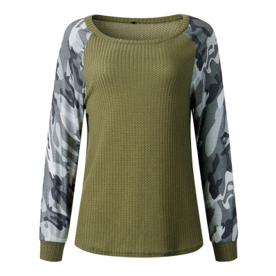 Women Sweatshirts Streetwear Camouflage Print Pullovers 2019 Spring Autumn Casual Long Sleeve O-Neck Tops Female Thin Sweatshirt
Women Sweatshirts Streetwear Camouflage Print Pullovers 2019 Spring Autumn Casual Long Sleeve O-Neck Tops Female Thin Sweatshirt