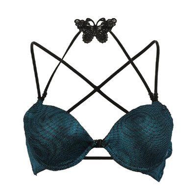 New Fashion Women Bra Front Closure Underwire Halter Butterfly Crochet Lace Cross Over Strap Sexy Underwear
New Fashion Women Bra Front Closure Underwire Halter Butterfly Crochet Lace Cross Over Strap Sexy Underwear