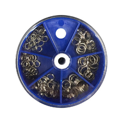 Lixada 115pcs Antirust Stainless Steel Double Split Rings Connection Ring of Full Size Fishing Accessories
Lixada 115pcs Antirust Stainless Steel Double Split Rings Connection Ring of Full Size Fishing Accessories