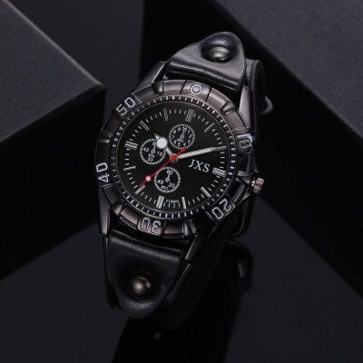 Gobestart Casual Fashion Fake Three Eye Six Needle Leather Padded Strap Mens Quartz Watch
Gobestart Casual Fashion Fake Three Eye Six Needle Leather Padded Strap Mens Quartz Watch