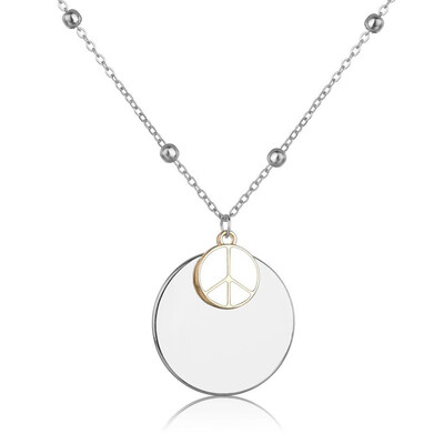 Simple Ladies Round Pendant Necklace OL Style High Quality European And American Personality Charm Wedding Party Fashion Jewelry
Simple Ladies Round Pendant Necklace OL Style High Quality European And American Personality Charm Wedding Party Fashion Jewelry
