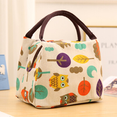 Fashion Cotton Linen Cute Insulated Lunch Bag Thermal Cooler Women Kids Picnic Food Box Tote Carry Bags
Fashion Cotton Linen Cute Insulated Lunch Bag Thermal Cooler Women Kids Picnic Food Box Tote Carry Bags