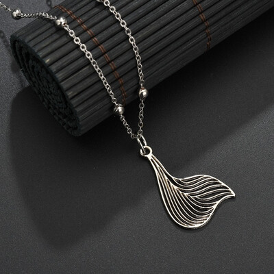 New Creative Design Ladies Pendant Necklace Hollow Fishtail Flower Fashion Popular Necklace Set Wedding Jewelry Female Gift
New Creative Design Ladies Pendant Necklace Hollow Fishtail Flower Fashion Popular Necklace Set Wedding Jewelry Female Gift