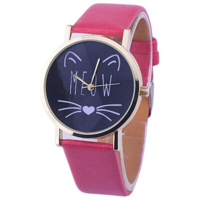 Simple Fashion Womens Watches Best Sellers Cute Kitten Pattern Female Watch Montre Femme Acier Inoxydable Zegarki Damskie
Simple Fashion Womens Watches Best Sellers Cute Kitten Pattern Female Watch Montre Femme Acier Inoxydable Zegarki Damskie