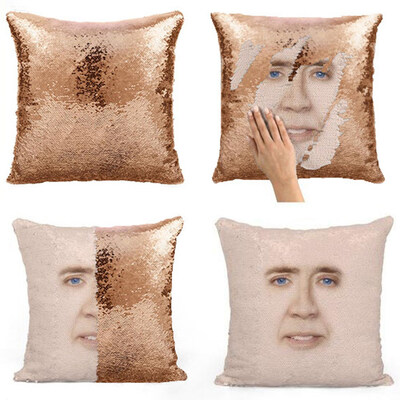 Super Shining Trump Reversible Color Changing Pillow Case Magical Cushion Cover Sequins Pillow Cover
Super Shining Trump Reversible Color Changing Pillow Case Magical Cushion Cover Sequins Pillow Cover