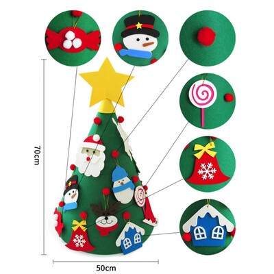 Christmas Children Handmade DIY Toy Felt Stereo Christmas Tree Countdown Calendar Decoration Ornaments Pendant Christmas Tree
Christmas Children Handmade DIY Toy Felt Stereo Christmas Tree Countdown Calendar Decoration Ornaments Pendant Christmas Tree