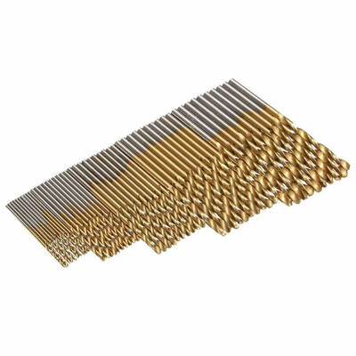 50PCS High Speed Steel Twist Drill 1015202530mm Titanium Coated HSS Drill Woodworking Hand Tools Drill Bit Set
50PCS High Speed Steel Twist Drill 1015202530mm Titanium Coated HSS Drill Woodworking Hand Tools Drill Bit Set