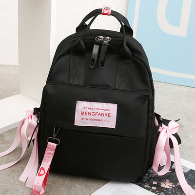 Tailored Fashion Women Nylon Scarf Large Capacity Student Backpack Travel Couple Bag
Tailored Fashion Women Nylon Scarf Large Capacity Student Backpack Travel Couple Bag