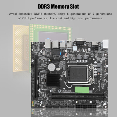 Greensen H110 LGA1151 DDR4 Professional Computer Motherboard Main Board Memory Support CPU Computer Main BoardMotherboard
Greensen H110 LGA1151 DDR4 Professional Computer Motherboard Main Board Memory Support CPU Computer Main BoardMotherboard