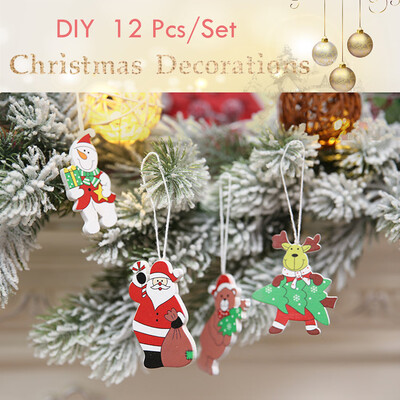 Tailored Xmas DIY Wooden Pendant Christmas Tree Festival Party Decoration Hang Ornament
Tailored Xmas DIY Wooden Pendant Christmas Tree Festival Party Decoration Hang Ornament