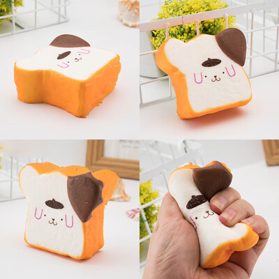 Siaonvr Adorable Simulated Toast Bread Super Slow Rising Kids Toy Stress Reliever Toy
Siaonvr Adorable Simulated Toast Bread Super Slow Rising Kids Toy Stress Reliever Toy