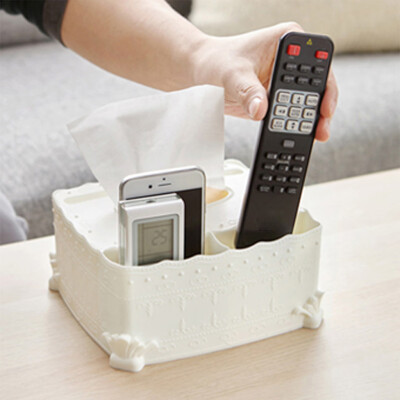 Gobestart Tissue Storage Box TV Air Conditioner Remote Control Storage Box Multifunction
Gobestart Tissue Storage Box TV Air Conditioner Remote Control Storage Box Multifunction
