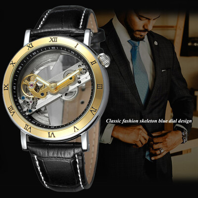 Gobestart Hollow Simple Quality Movement Business Fashion Men Leather Mechanical watch
Gobestart Hollow Simple Quality Movement Business Fashion Men Leather Mechanical watch