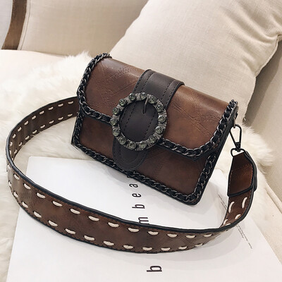 Hong Kong style bag woman 2019 new fashion Korean version fashion broadband chic retro small square bag 100 shoulder oblique satch
Hong Kong style bag woman 2019 new fashion Korean version fashion broadband chic retro small square bag 100 shoulder oblique satch