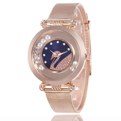 Mesh belt fashion ladies watch wholesale simple diamond sand swan student popular watch
Mesh belt fashion ladies watch wholesale simple diamond sand swan student popular watch