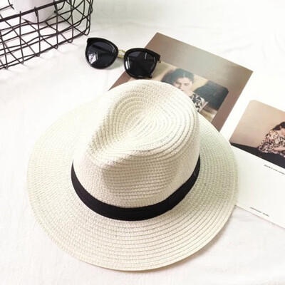 Choking chili cap children travel in summer sun protection Panamanian straw hat beach sun hat rice white
Choking chili cap children travel in summer sun protection Panamanian straw hat beach sun hat rice white