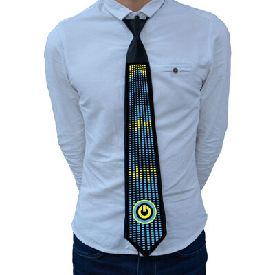 New Creative Festival Party EL Tie Sound Activated LED Tie Flashing Necktie Glowing Dance Carnival Party Voice Control Glow Props
New Creative Festival Party EL Tie Sound Activated LED Tie Flashing Necktie Glowing Dance Carnival Party Voice Control Glow Props