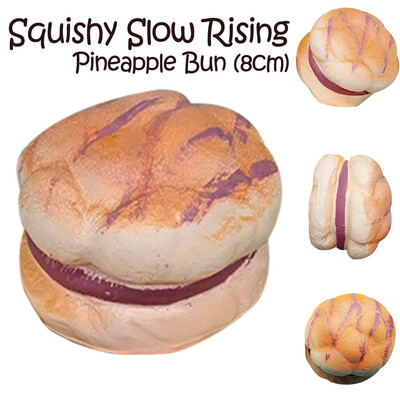 Gotoamei 8cm Sweet Pineapple Bun Squishies Slow Rising Squeeze Scented Stress Relieve Toy
Gotoamei 8cm Sweet Pineapple Bun Squishies Slow Rising Squeeze Scented Stress Relieve Toy