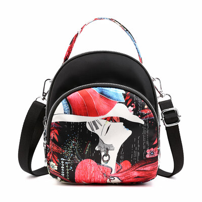 Multilayer Messenger Bag Womens Small Fresh Ethnic Nylon Hand Bag Lightweight Waterproof Single Shoulder Bag Mini
Multilayer Messenger Bag Womens Small Fresh Ethnic Nylon Hand Bag Lightweight Waterproof Single Shoulder Bag Mini