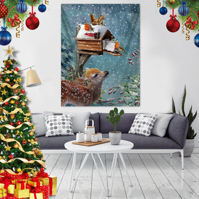 Gobestart Santa Claus Tapestry Christmas Gift Blanket Wall Hanging Wall Decoration 29x37In
Gobestart Santa Claus Tapestry Christmas Gift Blanket Wall Hanging Wall Decoration 29x37In