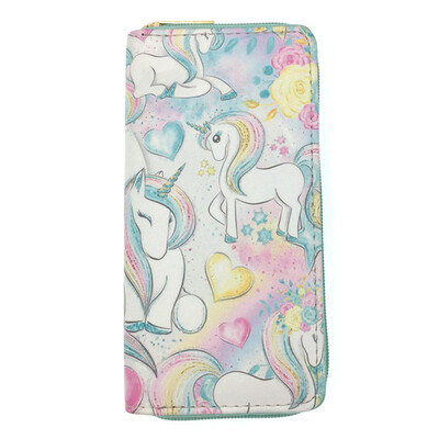 New Cartoon Unicorn Pu Wallet Student Flying Unicorn Long Zipper Wallet Girl Women Long Card Holder Wallet Lady Handbag
New Cartoon Unicorn Pu Wallet Student Flying Unicorn Long Zipper Wallet Girl Women Long Card Holder Wallet Lady Handbag