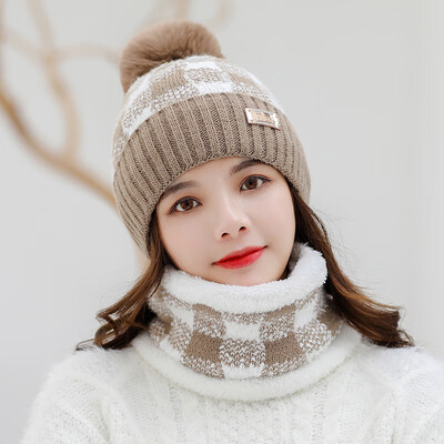 Winter hat two-piece womens wool warm wool hat sweet cute knit ear-protection cap
Winter hat two-piece womens wool warm wool hat sweet cute knit ear-protection cap