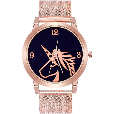 Fashion Women Unicorn Watch Mesh Band Stainless Steel Analog Quartz Wristwatch Lady Luxury Watches 2019 Orologio Donna
Fashion Women Unicorn Watch Mesh Band Stainless Steel Analog Quartz Wristwatch Lady Luxury Watches 2019 Orologio Donna