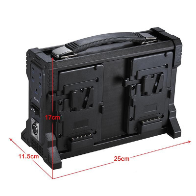Andoer AD-4KS 4-Channel Camcorder Battery Charger for V-Mount Battery for DSLR Video Camera
Andoer AD-4KS 4-Channel Camcorder Battery Charger for V-Mount Battery for DSLR Video Camera