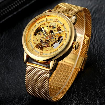 Gobestart T-WINNER Fashion Hollow Luxury Design Business Fashion Mens Mechanical Watch
Gobestart T-WINNER Fashion Hollow Luxury Design Business Fashion Mens Mechanical Watch