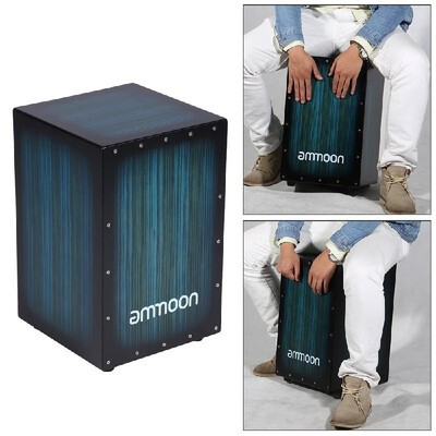 ammoon Wooden Box Drum Cajon Hand Drum Persussion Instrument Wood with Stings Rubber Feet 30 31 48cm
ammoon Wooden Box Drum Cajon Hand Drum Persussion Instrument Wood with Stings Rubber Feet 30 31 48cm