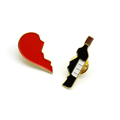 2019 Love wine stitching alloy drip brooch brooch-picture color brooch women girl gifts
2019 Love wine stitching alloy drip brooch brooch-picture color brooch women girl gifts
