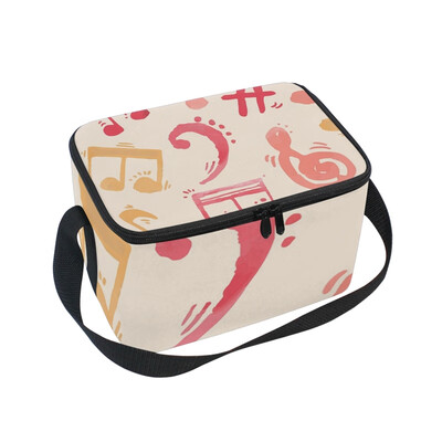 ALAZA Insulated Lunch Box Red Music Lunch Bag for Men Women Portable Tote Bag Cooler Bag
ALAZA Insulated Lunch Box Red Music Lunch Bag for Men Women Portable Tote Bag Cooler Bag
