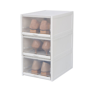 Toponeto 3PCS Push Drawer Type Shoe Box Shoe Organizer Drawer Transparent Plastic Shoe
Toponeto 3PCS Push Drawer Type Shoe Box Shoe Organizer Drawer Transparent Plastic Shoe