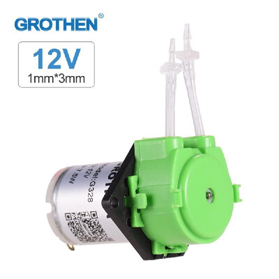 GROTHEN DC 12V Dosing Pump Peristaltic Pump Mini Water Liquid Pump Peristaltic Tube Head Self-Priming Function for Aquarium Lab Ch
GROTHEN DC 12V Dosing Pump Peristaltic Pump Mini Water Liquid Pump Peristaltic Tube Head Self-Priming Function for Aquarium Lab Ch