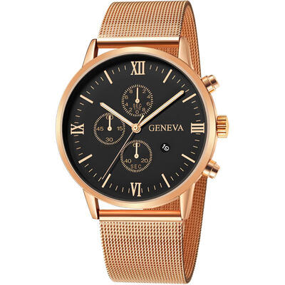 Fashion Women Sport Watch GENEVA Clock Mesh Band Stainless Steel Analog Quartz Wristwatch Lady Female Luxury Watches
Fashion Women Sport Watch GENEVA Clock Mesh Band Stainless Steel Analog Quartz Wristwatch Lady Female Luxury Watches