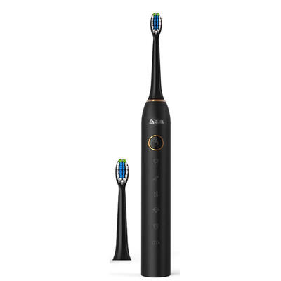 USB Rechargeable Sonic Electric Toothbrush With 2Pcs Replaceable Brush Heads Waterproof Automatic Teeth Tooth Brush
USB Rechargeable Sonic Electric Toothbrush With 2Pcs Replaceable Brush Heads Waterproof Automatic Teeth Tooth Brush