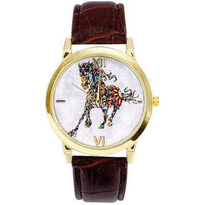 Creative Watch Unique Horse Dial Leather Band Stainless Steel Quartz Wristwatch Casual Women Mens Unisex Watches Montre Homme
Creative Watch Unique Horse Dial Leather Band Stainless Steel Quartz Wristwatch Casual Women Mens Unisex Watches Montre Homme
