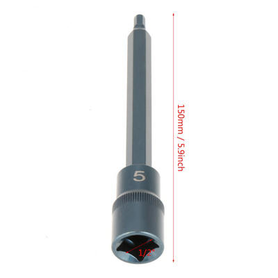 Greensen S2 Alloy Steel Electric Screwdriver Hex Socket Adapter Power Tool Drive Sockets 12" 150mm H5
Greensen S2 Alloy Steel Electric Screwdriver Hex Socket Adapter Power Tool Drive Sockets 12" 150mm H5