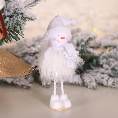 Christmas Ornaments Silver Silk Plush Standing Pose Snowman Princess Doll Window Decoration
Christmas Ornaments Silver Silk Plush Standing Pose Snowman Princess Doll Window Decoration