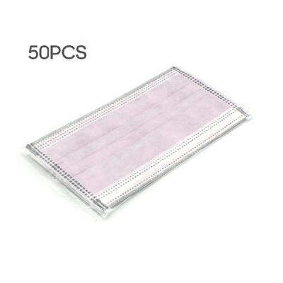 Factory direct wholesale disposable mask black gray four-layer non-woven activated carbon mask independent packaging dustproof Ind