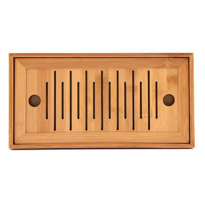Greensen 1Pc Bamboo Mini Tea Serving Tray Chinese Gongfu Tea Plate for Home Office Table
Greensen 1Pc Bamboo Mini Tea Serving Tray Chinese Gongfu Tea Plate for Home Office Table