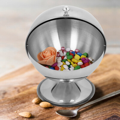Greensen Stainless Steel Spherical Seasoning Bottle Restaurant Kitchen Spice Storage Container Bowl
Greensen Stainless Steel Spherical Seasoning Bottle Restaurant Kitchen Spice Storage Container Bowl